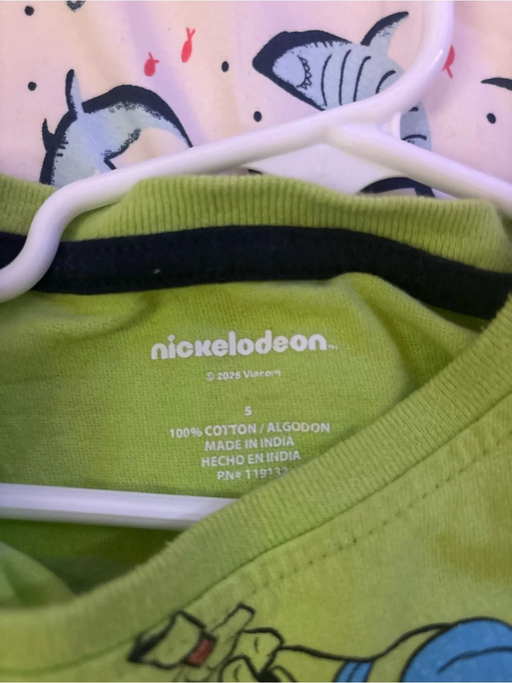 5t teenage mutant ninja turtles 2 piece outfit